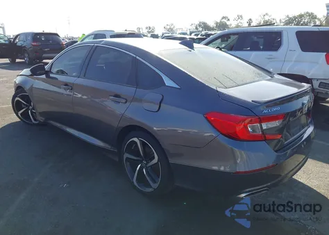 2018 Honda Accord Sport from USA, damaged, VIN 1HGCV1F37JA027716